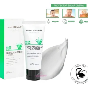 Protector Solar Aloe Vera – Hidratante y Ligero Max Belle
