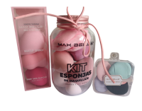 KIT DE ESPONJAS PARA MAQUILLAJE