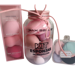 KIT DE ESPONJAS PARA MAQUILLAJE