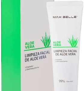 ✔ Limpieza facial  Max Belle – Limpiador Facial de Aloe Vera (Suave e Hidratante)