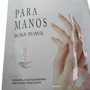 ✔ Mascarillas hidratantes Flamenco – Mascarilla para Manos Aroma Rosa Suave (Hidratante)