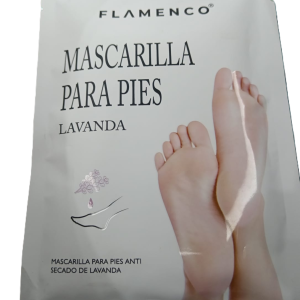 Flamenco – Mascarilla para Pies Aroma Lavanda (Suavizante)
