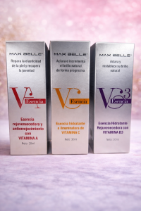 Pack Facial Rejuvenecedor 3 Vitaminas (A + C + B3)