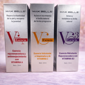 Pack Facial Rejuvenecedor 3 Vitaminas (A + C + B3)